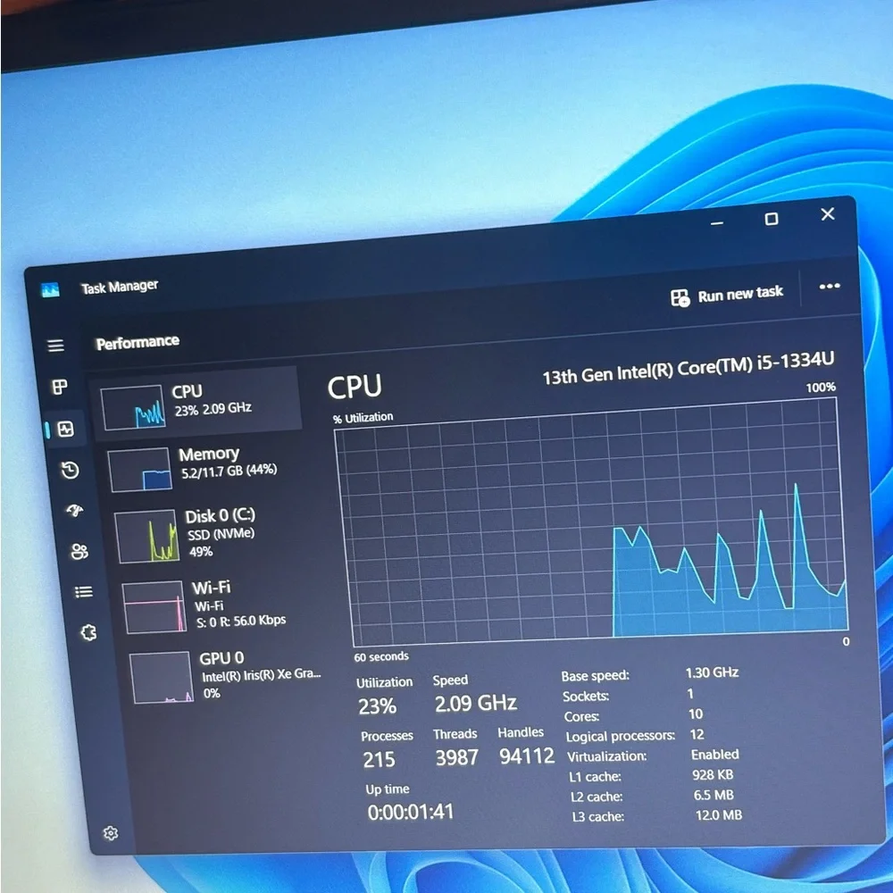 HP Gray Laptop with Intel Core - Picture 3 of 6